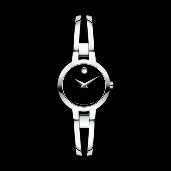 Movado Amorosa Jewelry - New MOVADO AMOROSA Ladies Analog Stainless Steel Watch 84 A1 809 A